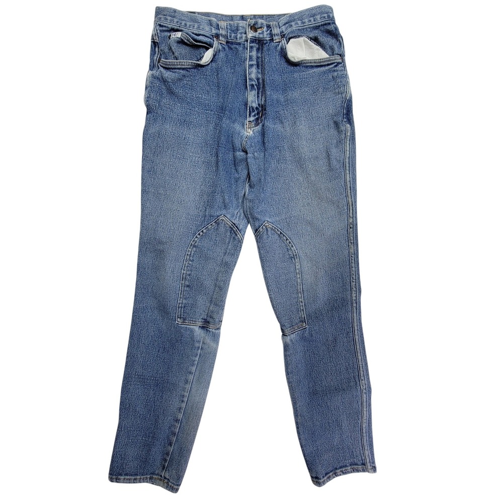 Miller's Vintage Equestrian Riding Jeans‎ Denim Distressed Blue Men's 32